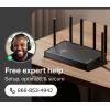 imageTPLink Archer BE6500 DualBand WiFi 7 Router Archer BE400  Dual 25 Gbps Ports USB 30  Covers up to 2400 Sq ft and 90 Devices  Quadcore CPU HomeShield Private IoT Free Expert SupportWiFi 7  DualBand BE6500