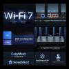 imageTPLink Archer BE6500 DualBand WiFi 7 Router Archer BE400  Dual 25 Gbps Ports USB 30  Covers up to 2400 Sq ft and 90 Devices  Quadcore CPU HomeShield Private IoT Free Expert SupportWiFi 7  DualBand BE6500