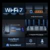 imageTPLink Archer BE6500 DualBand WiFi 7 Router Archer BE400  Dual 25 Gbps Ports USB 30  Covers up to 2400 Sq ft and 90 Devices  Quadcore CPU HomeShield Private IoT Free Expert SupportWiFi 7  TrBand BE9700