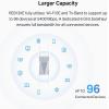 imageTPLink BE10000 WiFi 7 Range Extender RE653BE  10 Gbps TriBand Wireless Repeater  25 Gbps Ethernet Port  Internet Signal Booster for Home  Up to 2800 sqft 128 Devices  6 GHz MLO EasyMeshTriBand WiFi 6E  AXE5400