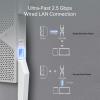 imageTPLink BE10000 WiFi 7 Range Extender RE653BE  10 Gbps TriBand Wireless Repeater  25 Gbps Ethernet Port  Internet Signal Booster for Home  Up to 2800 sqft 128 Devices  6 GHz MLO EasyMeshTriBand WiFi 7  BE10000