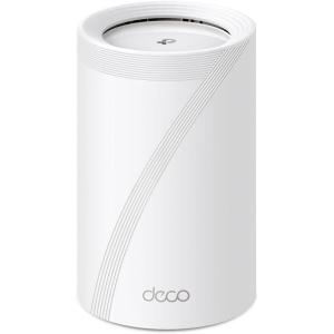 imageTPLink  BE63 TriBand WiFi 7 BE10000 Whole Home Mesh System  6Stream 10 Gbps 4x25G Ports Wired Backhaul 4x Smart Internal Antennas VPN MUMIMO HomeShield Free Expert Support 3PackWiFi 7 BE10000