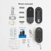 imageTapo Smart WiFi Deadbolt Door Lock  Keyless Tactile Buttons Customized Access with inApp Monitoring AutoLock IP54 Weatherproof BHMA Grade 3 Compatible with Standard Door Sizes Tapo DL100Tactile Keypad