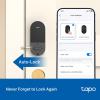 imageTapo Smart WiFi Deadbolt Door Lock  Keyless Tactile Buttons Customized Access with inApp Monitoring AutoLock IP54 Weatherproof BHMA Grade 3 Compatible with Standard Door Sizes Tapo DL100Tactile Keypad