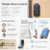 imageTapo Smart WiFi Deadbolt Door Lock  Keyless Tactile Buttons Customized Access with inApp Monitoring AutoLock IP54 Weatherproof BHMA Grade 3 Compatible with Standard Door Sizes Tapo DL100Tactile Keypad
