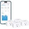 imageTPLink Tapo Smart Plug Mini Matter Compatible Compatible with Alexa Google Home ampamp Samsung SmartThings Energy Monitoring 15A UL Certified 24G WiFi Only Tapo P110M4PackAlexa Compatible