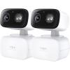 imageTapo 2K 3MP PanTilt IndoorOutdoor Security Camera  Free PersonBaby Cry Detect ampamp Motion Track 360 Pan Color Night Vision SDCloud Storage Works wAlexa ampamp Google Home HybridCam 360 2PackWhite