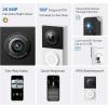 imageTapo Smart Video Wireless Doorbell Camera Mini  2K 160 UltraWide View Up to 180 Days Battery HomeKit Alexa Google Assistant Compatible Free AI Person Detection IP54 SDCloud Storage D205Wired  w Chime