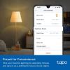imageTapo TPLink Smart Light Bulbs  Natural Daylight Dimmable Compatible wAlexa and Google Home A60 BulbE27 Base 60W Equivalent 800LM CRIampgt90 24GHz WiFi Only No Hub Required L520E4Pack800lm 2700k Warm White