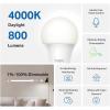 imageTapo TPLink Smart Light Bulbs  Natural Daylight Dimmable Compatible wAlexa and Google Home A60 BulbE27 Base 60W Equivalent 800LM CRIampgt90 24GHz WiFi Only No Hub Required L520E4Pack800lm 4000k Daylight White