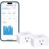 imageTPLink Tapo Smart Plug Mini Matter Compatible Compatible with Alexa Google Home ampamp Samsung SmartThings Energy Monitoring 15A UL Certified 24G WiFi Only Tapo P110M4PackAlexa Compatible