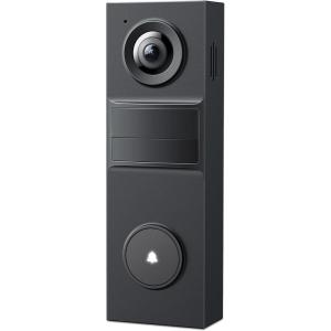 imageTapo Smart Video Wireless Doorbell Camera Mini  2K 160 UltraWide View Up to 180 Days Battery HomeKit Alexa Google Assistant Compatible Free AI Person Detection IP54 SDCloud Storage D205Battery Powered  Doorbell only