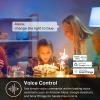 imageKasa Smart Light Bulbs Full Color Changing Dimmable Smart WiFi Bulbs Compatible with Alexa and Google Home A19 9W 800 Lumens24Ghz only No Hub Required 4 Count Pack of 1 Multicolor KL125P4800 Lumens  4Pack