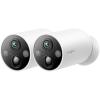 imageTapo 4K Ultra HD Outdoor Battery Security Camera  Up to 200 Day Battery Free PersonVehicle Detection Starlight Color Night Vision Works wAlexa and Google Home MagCam 4K 3Pack2Pack