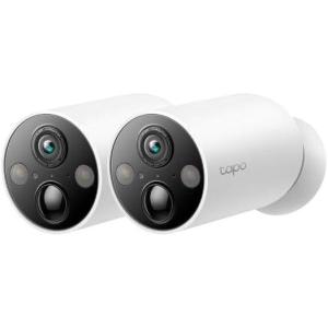 imageTapo 4K Ultra HD Outdoor Battery Security Camera  Up to 200 Day Battery Free PersonVehicle Detection Starlight Color Night Vision Works wAlexa and Google Home MagCam 4K 3Pack2Pack