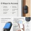 imageTapo Smart WiFi Deadbolt Door Lock  Fingerprint Recognition Keyless Tactile Buttons ampamp inApp Monitoring AutoLock IP54 BHMA Certified Compatible with Standard Door Sizes Tapo DL105Touchscreen