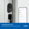 imageTapo Smart WiFi Deadbolt Door Lock  Fingerprint Recognition Keyless Tactile Buttons ampamp inApp Monitoring AutoLock IP54 BHMA Certified Compatible with Standard Door Sizes Tapo DL105Touchscreen