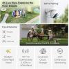 image:imageTapo 2K Dual Lens PanTilt Security Battery Camera Wireless wSolar Panel 165 WideAngle  6mm Telephoto Free PersonVehicle Detection 360 Pan SDCloud Storage Works wAlexa amp Google C645D KITWired