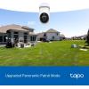 image:imageTapo 2K Dual Lens PanTilt Security Battery Camera Wireless wSolar Panel 165 WideAngle  6mm Telephoto Free PersonVehicle Detection 360 Pan SDCloud Storage Works wAlexa amp Google C645D KITWired