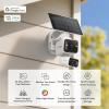 image:imageTapo 2K Dual Lens PanTilt Security Battery Camera Wireless wSolar Panel 165 WideAngle  6mm Telephoto Free PersonVehicle Detection 360 Pan SDCloud Storage Works wAlexa amp Google C645D KITSolar