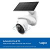 image:imageTapo 2K Dual Lens PanTilt Security Battery Camera Wireless wSolar Panel 165 WideAngle  6mm Telephoto Free PersonVehicle Detection 360 Pan SDCloud Storage Works wAlexa amp Google C645D KITSolar