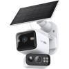 image:imageTapo 2K Dual Lens PanTilt Security Battery Camera Wireless wSolar Panel 165 WideAngle  6mm Telephoto Free PersonVehicle Detection 360 Pan SDCloud Storage Works wAlexa amp Google C645D KITSolar
