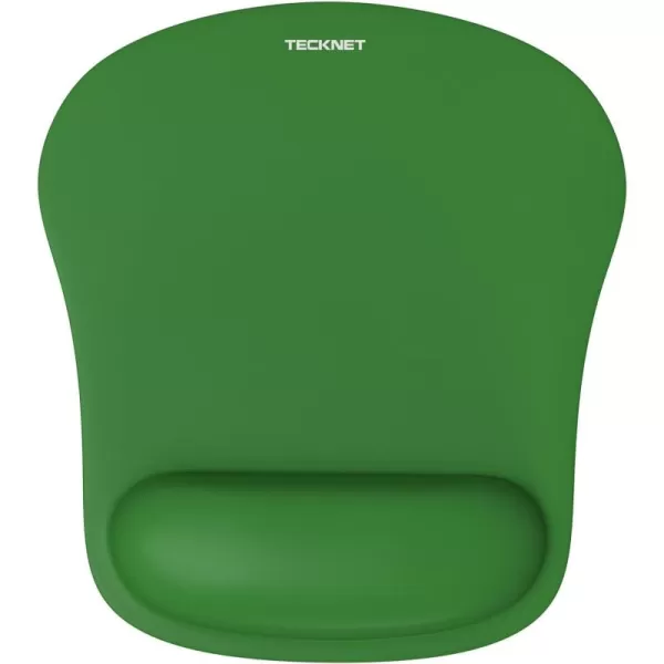 TECKNET 2 Pack Mouse Pad with Wrist Support Ergonomic Gaming Mouse Pad Pain Relief Portable Comfortable Mousepad for Computer Laptop Office Home NonSlip Base Waterproof Surface  PinkGreen