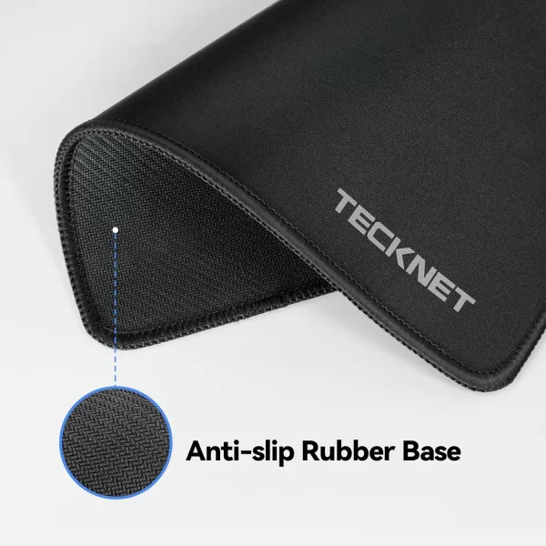 TECKNET 3 Pack Mouse Pad with Antifray Stitchin Waterproof Surface ampamp NonSlip Rubber Base with Stitched Edges Gaming Mouse Mat for LaptopCompatible with Laser and Optical Mice  Dark Purple GalaxyFerrous