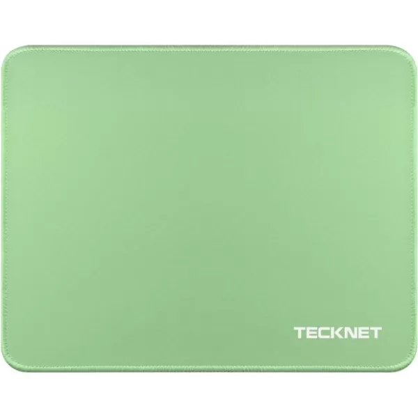 TECKNET 3 Pack Mouse Pad with Antifray Stitchin Waterproof Surface ampamp NonSlip Rubber Base with Stitched Edges Gaming Mouse Mat for LaptopCompatible with Laser and Optical Mice  Dark Purple GalaxyLTGreen