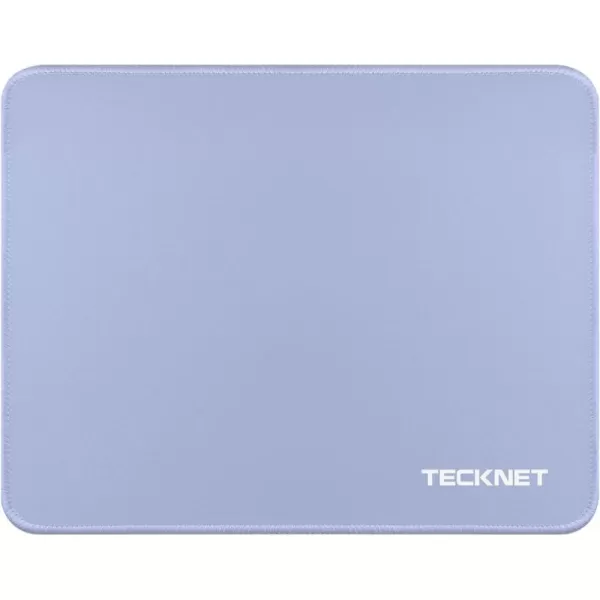 TECKNET 3 Pack Mouse Pad with Antifray Stitchin Waterproof Surface ampamp NonSlip Rubber Base with Stitched Edges Gaming Mouse Mat for LaptopCompatible with Laser and Optical Mice  Dark Purple GalaxyLTBLUE