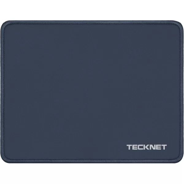 TECKNET 3 Pack Mouse Pad with Antifray Stitchin Waterproof Surface ampamp NonSlip Rubber Base with Stitched Edges Gaming Mouse Mat for LaptopCompatible with Laser and Optical Mice  Dark Purple GalaxyNavy