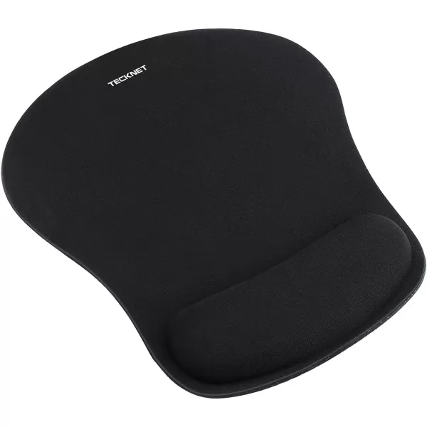 imageTECKNET Mouse Pad with Wrist Support Ergonomic Gaming Mouse Pad Pain Relief Portable Comfortable Mousepad for Computer Laptop Office Home  NonSlip Base Waterproof Surface  Blue AstronautBlack