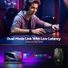 imageTECKNET Wireless Gaming Mouse 8000 DPI Optical Sensor RGB Backlit Ultra Lightweight 6 Programmable Buttons Rechargeable 24G CordlessampampWired Mouse 100Hrs Battery Life for Laptop PC Mac  BlackBlack