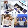 imageTECKNET Keyboard Wrist Rest and Mouse Pad with Wrist Support Memory Foam Set for ComputerLaptopMac Lightweight for Easy Typing ampamp Pain Relief Ergonomic MousepadDark Purple Galaxy
