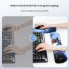 imageTECKNET Keyboard Wrist Rest and Mouse Pad with Wrist Support Memory Foam Set for ComputerLaptopMac Lightweight for Easy Typing ampamp Pain Relief Ergonomic MousepadBlue Astronaut