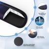 imageTECKNET Keyboard Wrist Rest and Mouse Pad with Wrist Support Memory Foam Set for ComputerLaptopMac Lightweight for Easy Typing ampamp Pain Relief Ergonomic MousepadBlack Astronaut