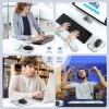 imageTECKNET Keyboard Wrist Rest and Mouse Pad with Wrist Support Memory Foam Set for ComputerLaptopMac Lightweight for Easy Typing ampamp Pain Relief Ergonomic MousepadMarble Blue