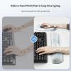 imageTECKNET Keyboard Wrist Rest and Mouse Pad with Wrist Support Memory Foam Set for ComputerLaptopMac Lightweight for Easy Typing ampamp Pain Relief Ergonomic MousepadMarble Blue