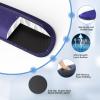 imageTECKNET Keyboard Wrist Rest and Mouse Pad with Wrist Support Memory Foam Set for ComputerLaptopMac Lightweight for Easy Typing ampamp Pain Relief Ergonomic MousepadDark Purple Galaxy