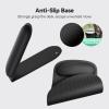 imageTECKNET Ergonomic Keyboard Wrist Rest and Mouse Pad Foldable Memory Foam Wrist Rest for Computer Keyboard Durable Mousepad for Computer Laptop Mac Lightweight for Easy Typing and Pain Relief NavyMatte Black 3in1 Wrist Rest Pad