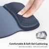 imageTECKNET Gel Mouse Pad with Wrist Rest Ergonomic Office Mousepad with Wrist Support  NonSlip ampamp Smooth Surface Comfortable Desk Accessories Mat for Office Gaming and Study  GradientGradient Color