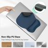imageTECKNET Gel Mouse Pad with Wrist Rest Ergonomic Office Mousepad with Wrist Support  NonSlip ampamp Smooth Surface Comfortable Desk Accessories Mat for Office Gaming and Study  GradientNavy