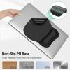 imageTECKNET Gel Mouse Pad with Wrist Rest Ergonomic Office Mousepad with Wrist Support  NonSlip ampamp Smooth Surface Comfortable Desk Accessories Mat for Office Gaming and Study  GradientCharcoal Black