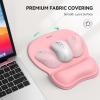 imageTECKNET Gel Mouse Pad with Wrist Rest Ergonomic Office Mousepad with Wrist Support  NonSlip ampamp Smooth Surface Comfortable Desk Accessories Mat for Office Gaming and Study  GradientPINK