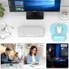 imageTECKNET Gel Mouse Pad with Wrist Rest Ergonomic Office Mousepad with Wrist Support  NonSlip ampamp Smooth Surface Comfortable Desk Accessories Mat for Office Gaming and Study  GradientLTBlue