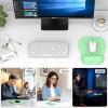 imageTECKNET Gel Mouse Pad with Wrist Rest Ergonomic Office Mousepad with Wrist Support  NonSlip ampamp Smooth Surface Comfortable Desk Accessories Mat for Office Gaming and Study  GradientGreen