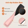 imageTECKNET Wrist Rest for Computer Keyboard Thicken Memory Foam Wrist Support Pad for Keyboard Ergonomic Palm Rest for Pain Relief AntiSlip Rubber Base 17x33 in 1 inch 25mm BlackPink