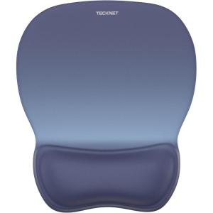 imageTECKNET Gel Mouse Pad with Wrist Rest Ergonomic Office Mousepad with Wrist Support  NonSlip ampamp Smooth Surface Comfortable Desk Accessories Mat for Office Gaming and Study  GradientGradient Color
