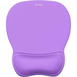 imageTECKNET Gel Mouse Pad with Wrist Rest Ergonomic Office Mousepad with Wrist Support  NonSlip ampamp Smooth Surface Comfortable Desk Accessories Mat for Office Gaming and Study  GradientPurple