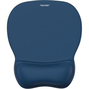 imageTECKNET Gel Mouse Pad with Wrist Rest Ergonomic Office Mousepad with Wrist Support  NonSlip ampamp Smooth Surface Comfortable Desk Accessories Mat for Office Gaming and Study  GradientNavy